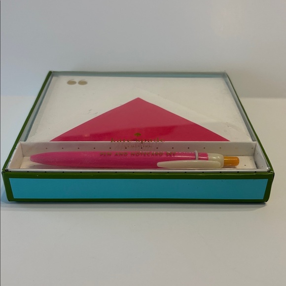 Kate Spade "Your Sincerely" Pen and Notecard Envelope Set - Picture 7 of 10